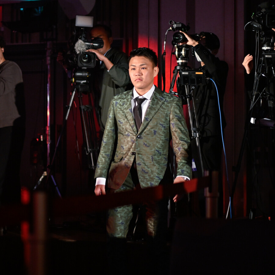 アマ49戦無敗の「THE KING」藤木勇我がプロ転向＆大橋ジム入りを表明（写真・山口裕朗）