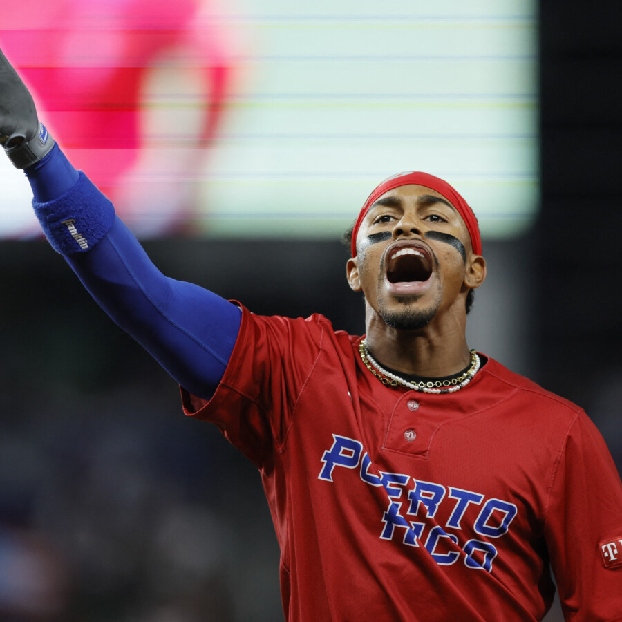 2大会続けてプエルトリコの主将を務める予定だったメッツのリンドーアが保険が認めらず欠場となり、WBC撤退が検討され始めた(写真:USA TODAY Sports/ロイター/アフロ)