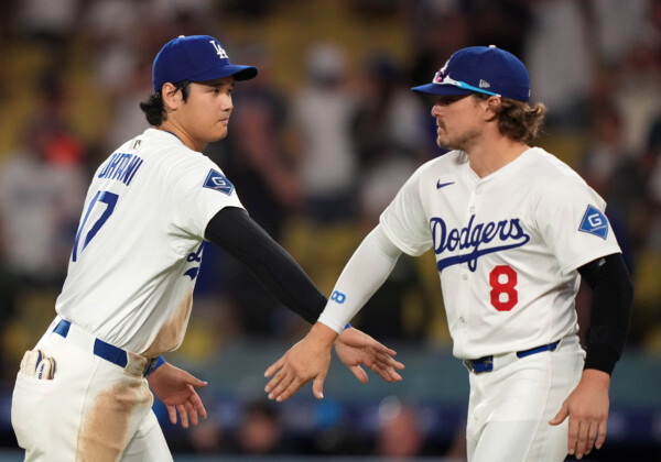 ポストシーズンに強い人気選手のキケ・ヘルナンデスが1年約7億円でドジャースと再契約を結ぶ（ 写真：Imagn/ロイター/アフロ）