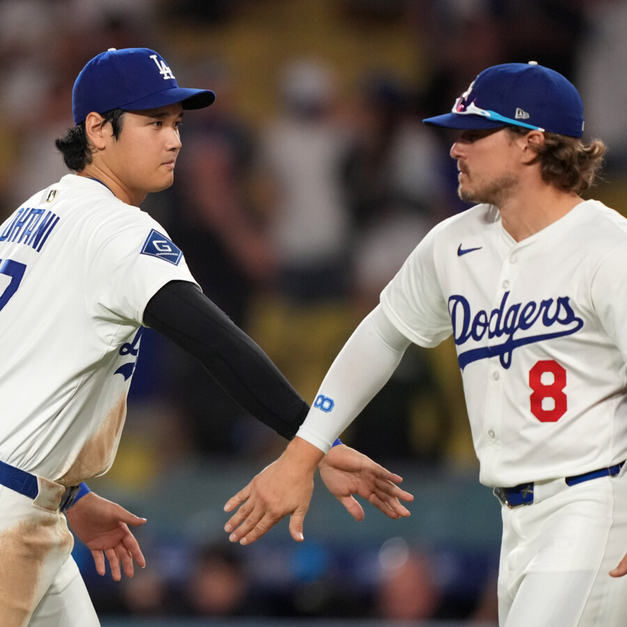 ポストシーズンに強い人気選手のキケ・ヘルナンデスが1年約7億円でドジャースと再契約を結ぶ（ 写真：Imagn/ロイター/アフロ）