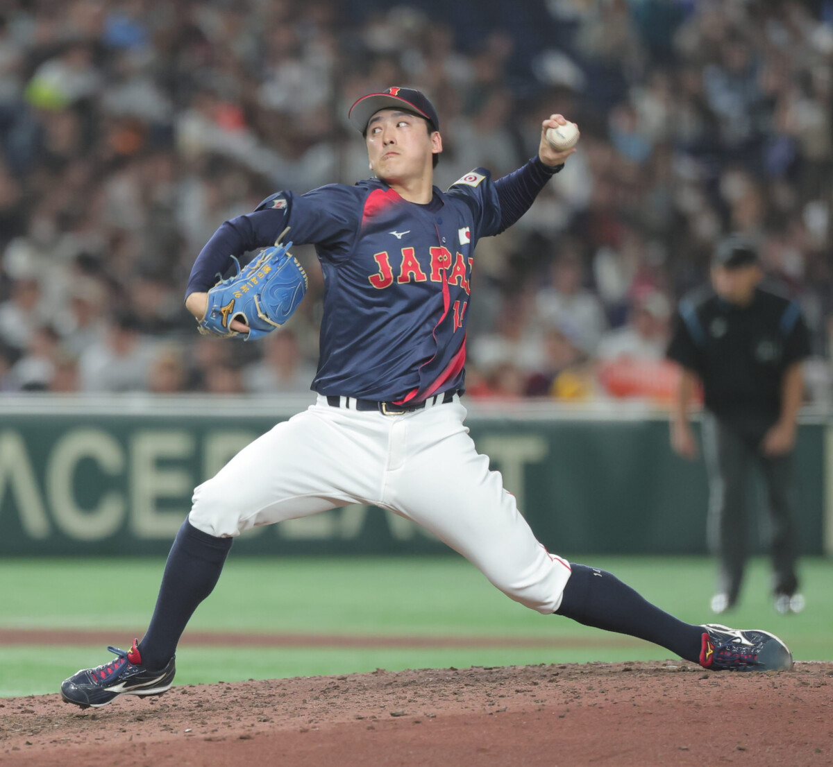 アキレス腱損傷の阪神・石井大智に代わり西武の隅田知一郎が追加招集された（写真・スポーツ報知/アフロ）