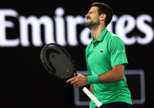 全豪OP決勝まで進むも完敗で最年長のグランドスラム優勝を逃したジョコビッチが引退を示唆？！（写真・ロイター/アフロ）