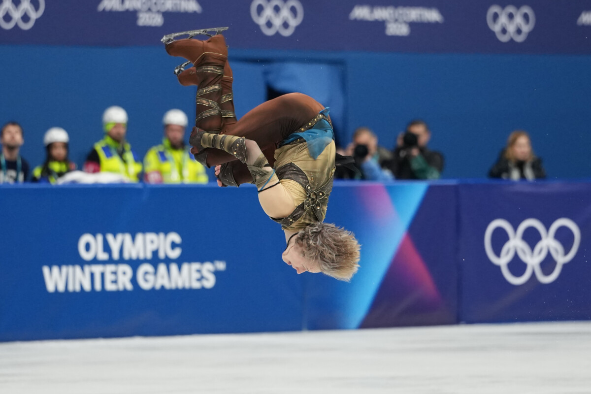 “4回転の神”マリニンが五輪では28年ぶりとなる“バク宙”を投入したが鍵山に惨敗（写真：Imagn/ロイター/アフロ）