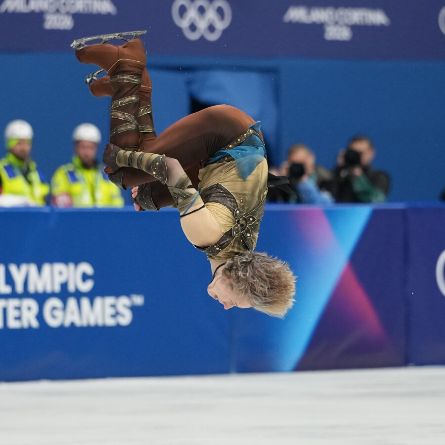 “4回転の神”マリニンが五輪では28年ぶりとなる“バク宙”を投入したが鍵山に惨敗（写真：Imagn/ロイター/アフロ）