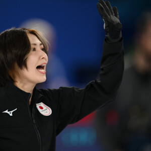 韓国に敗れて4敗明で後がなくなったスキップ吉村紗也香は「この負けは悔しい」（資料写真・ロイター/アフロ）