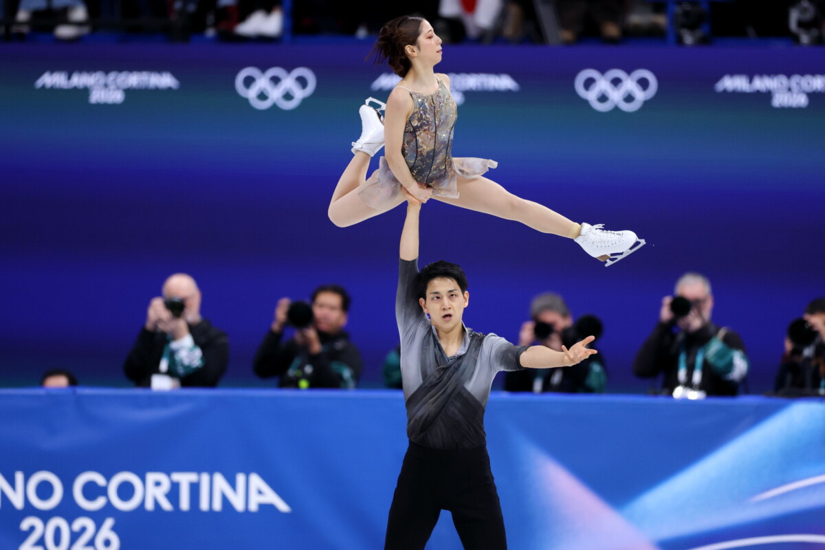 ロシアメディアがりくりゅうのフリー“世界最高得点”の金メダル演技に「疑問が残らなかったわけじゃない」と“いちゃもん”（写真：西村尚己/アフロスポーツ）
