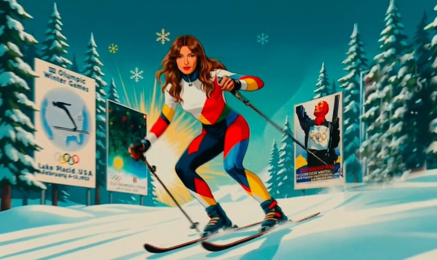 AIを使ったアニメ映像にSNSで批判が殺到（五輪公式Xより）