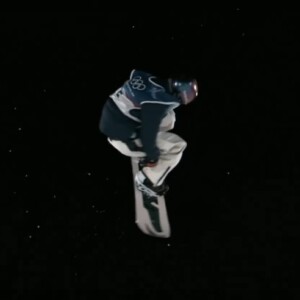 スノボ男子ビッグエア予選で3位通過した木村葵来（TVerより）