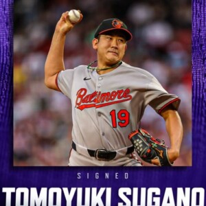 ロッキーズが菅野智之と1年約8億円で契約合意（ロッキーズ公式Xより）