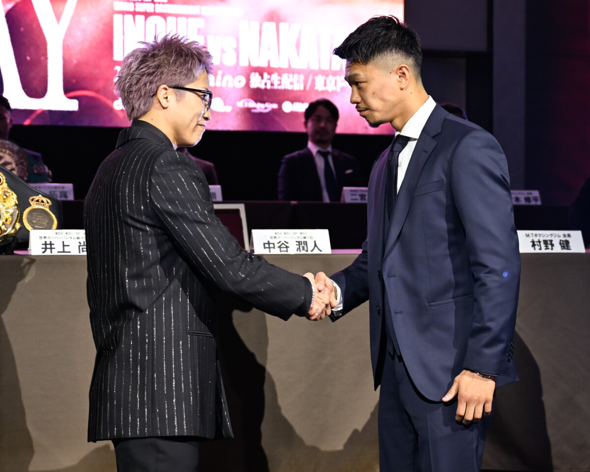 5.2東京ドームのスーパーマッチが発表された（写真・山口裕朗）