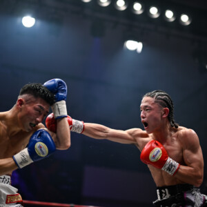 アマ6冠のスーパールーキー片岡雷斗が鮮烈のプロデビュー戦を飾った（写真・山口裕朗）