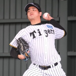 阪神の高橋遥人が5年ぶりの完封勝利（資料写真・黒田史夫）