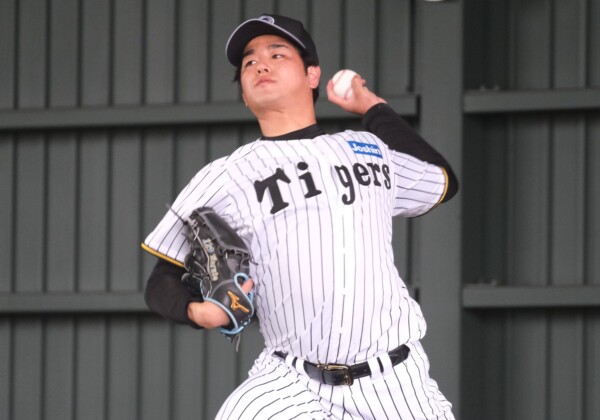 阪神の高橋遥人が5年ぶりの完封勝利（資料写真・黒田史夫）