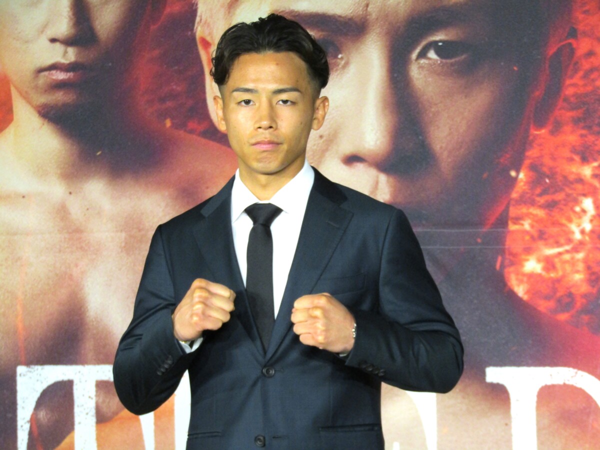 武居由樹が東京ドームで約8か月ぶりの再起戦に挑む