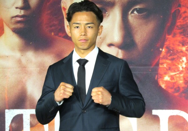 武居由樹が東京ドームで約8か月ぶりの再起戦に挑む