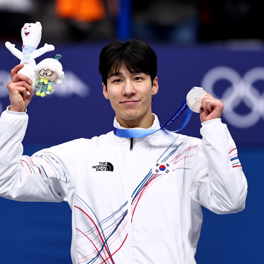 韓国の“滑るトラブルメーカー”の銀メダリスト、ファン・デホンが衝撃的な告白予告をして騒ぎに（写真・ロイター/アフロ）