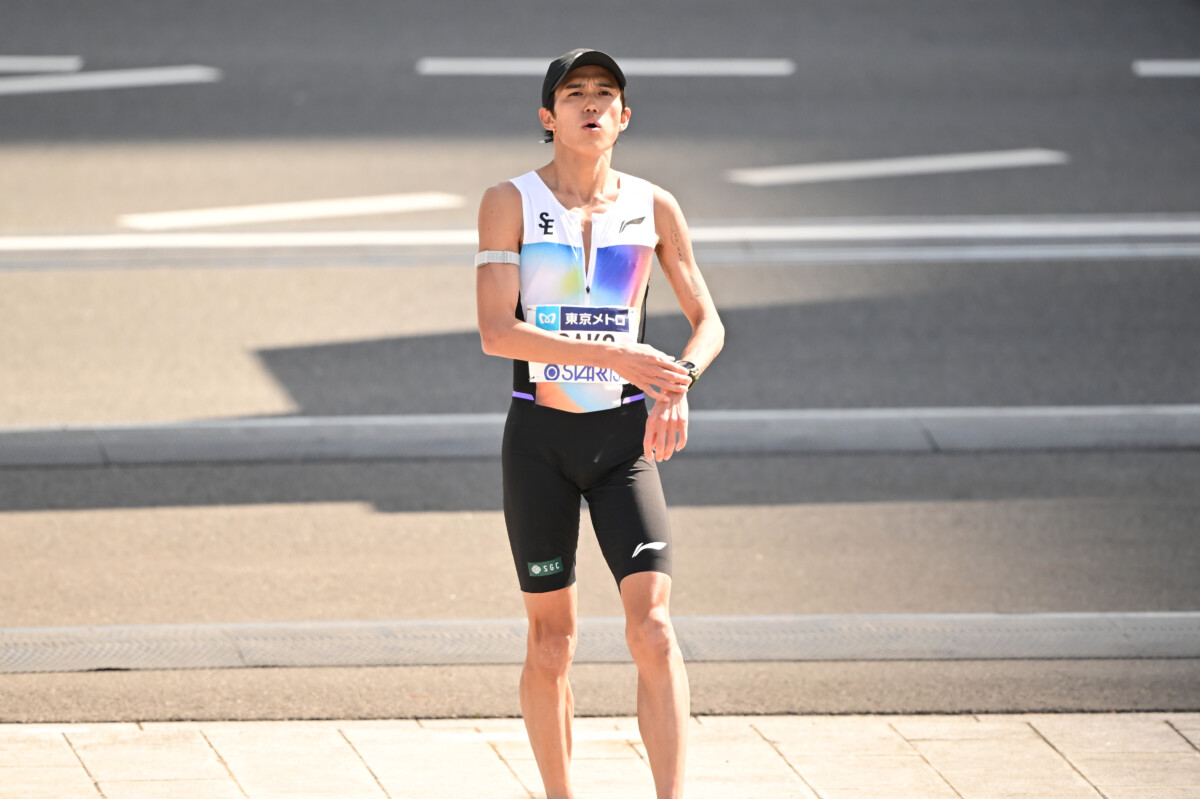 東京マラソンは日本記録保持者の34歳の大迫傑が2時間5分59秒で日本人トップだった（写真・アフロスポーツ）