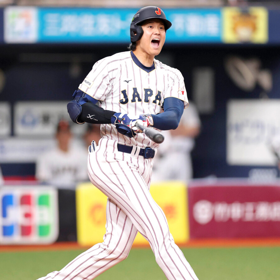 オリックス戦に「2番・DH」で先発出場した大谷翔平は1三振を含む3打席ノーヒット。ストレートに差し込まれていた（ 写真：スポーツ報知/アフロ）