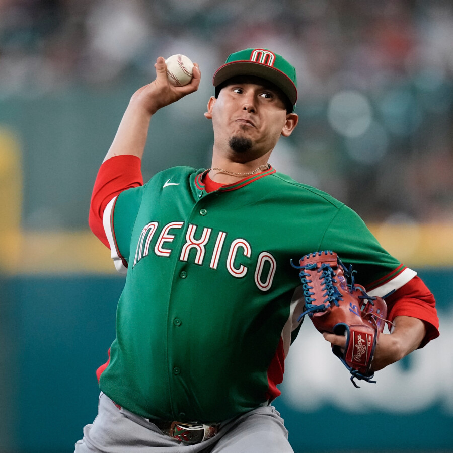 メキシコはカブスのハビエル・アサドが先発予定だ（写真・AP/アフロ）