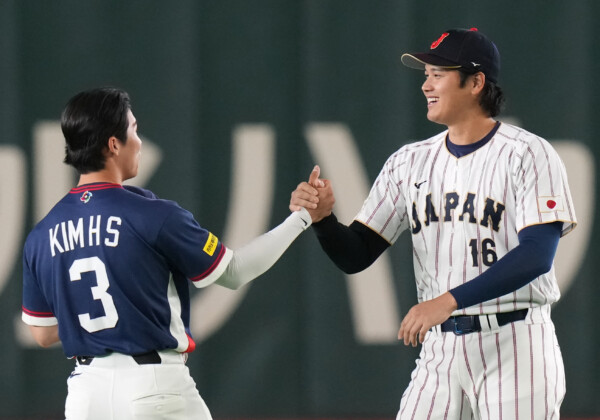 同点2ランを放つも8回二死満塁で三振に倒れたキム・ヘソンは「自分が打つべきだった」と猛省（写真・AP/アフロ）