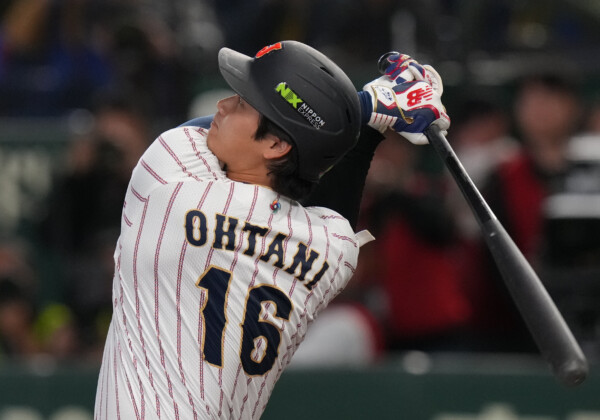 大谷が韓国戦で2試合連続となる同点アーチを放つ（写真・ＡＰ/アフロ）