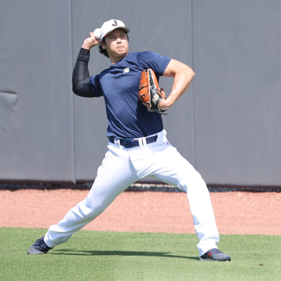決戦の地であるマイアミのローンデポ・パークで大谷翔平が圧巻のライブBP登板を行った（写真・スポーツ報知/アフロ）