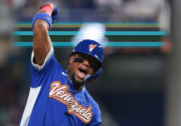 アクーニャJr．の発言を巡る炎上騒ぎが収まらない（写真：Imagn/ロイター/アフロ）