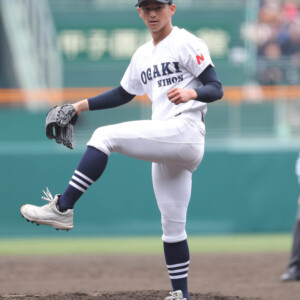 大垣日大のエース竹岡が188球完投した試合が韓国でも話題となった（写真・スポーツ報知/アフロ）