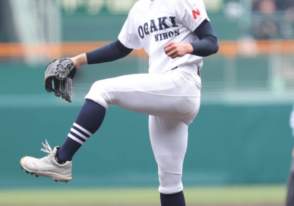大垣日大のエース竹岡が188球完投した試合が韓国でも話題となった（写真・スポーツ報知/アフロ）