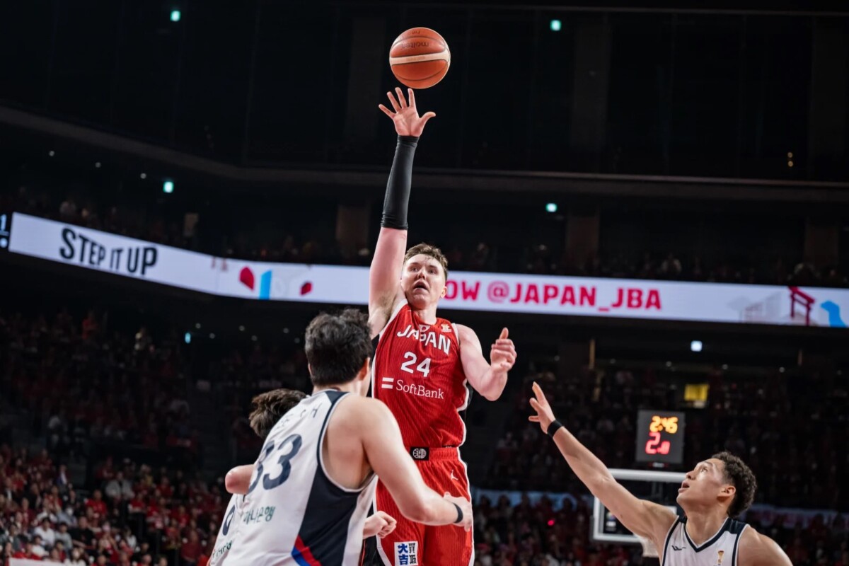 中国戦を欠場していたホーキンソンが24得点、7リバウンドと大暴れで桶谷ジャパンに初勝利をもたらす（写真・FIBA）