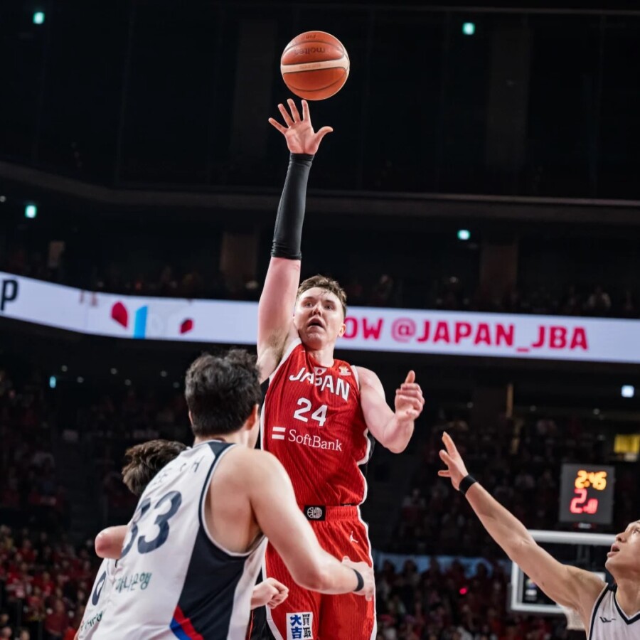 中国戦を欠場していたホーキンソンが24得点、7リバウンドと大暴れで桶谷ジャパンに初勝利をもたらす（写真・FIBA）