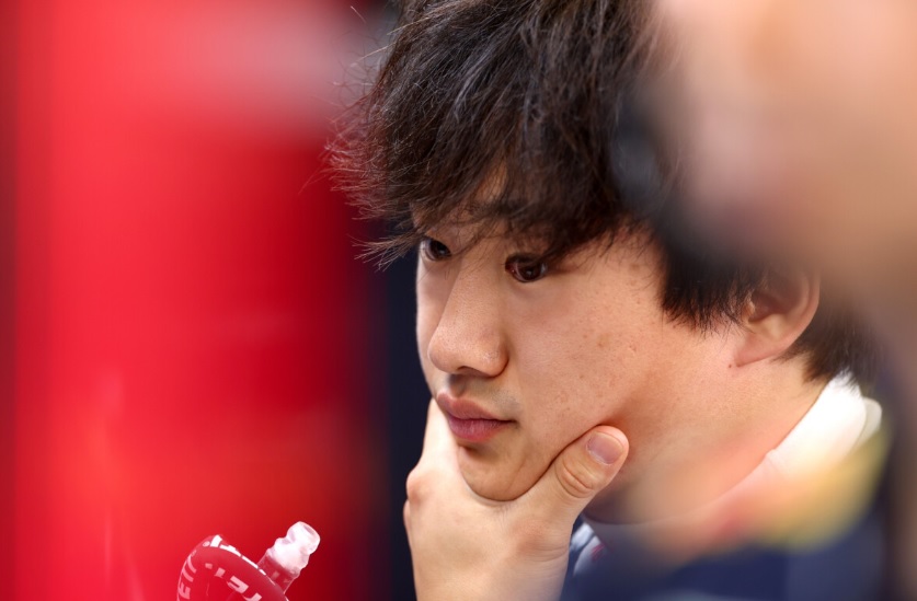 レッドブルのリザーバーの角田裕毅が来季のF1復帰はハース？！（写真・Getty Images / Red Bull Content Pool)