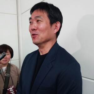 遠征から帰国した森保監督が報道陣の取材に応じた