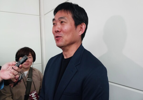 遠征から帰国した森保監督が報道陣の取材に応じた