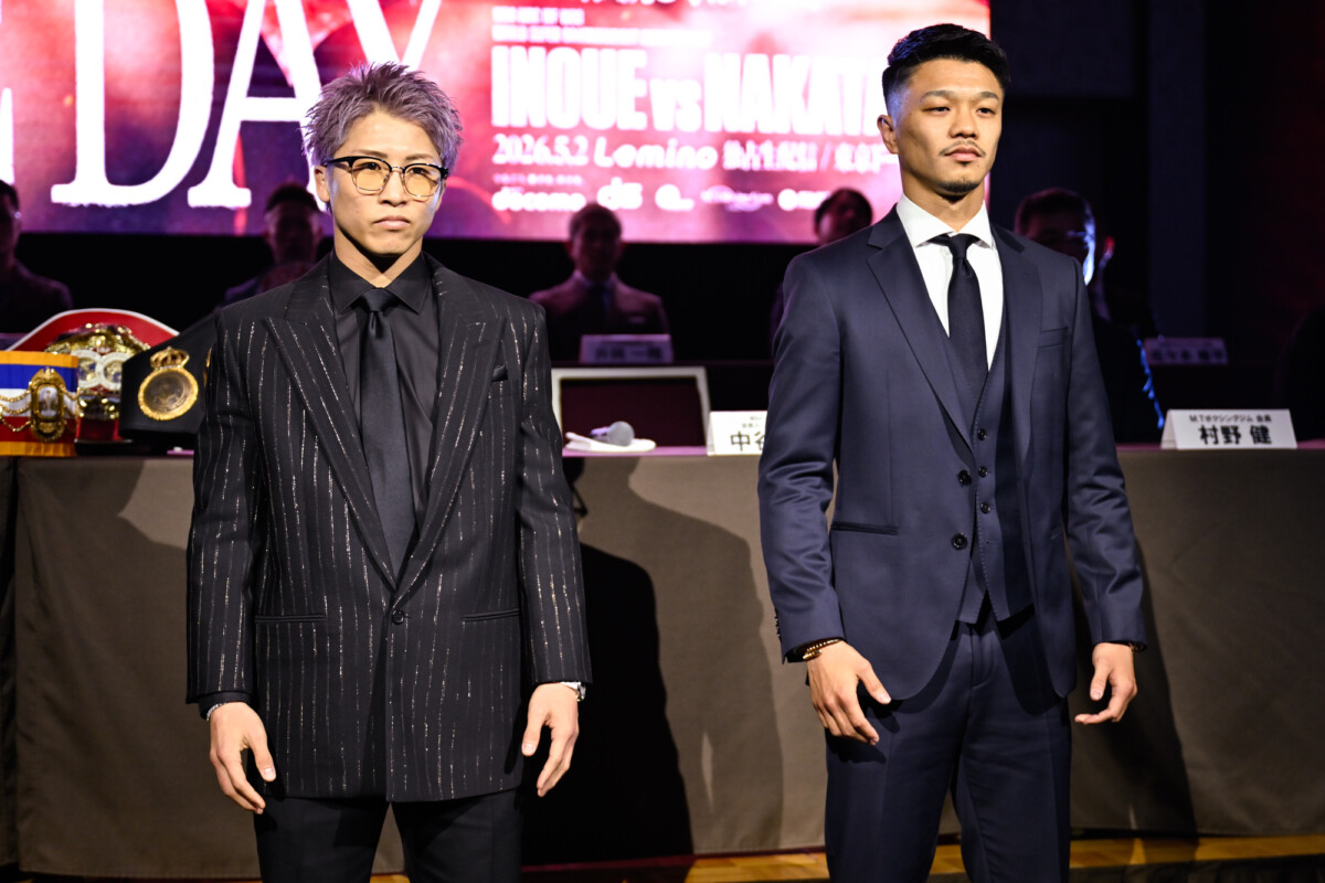 井上尚弥と中谷潤人のビッグマッチが近づいてきた（写真・山口裕朗）