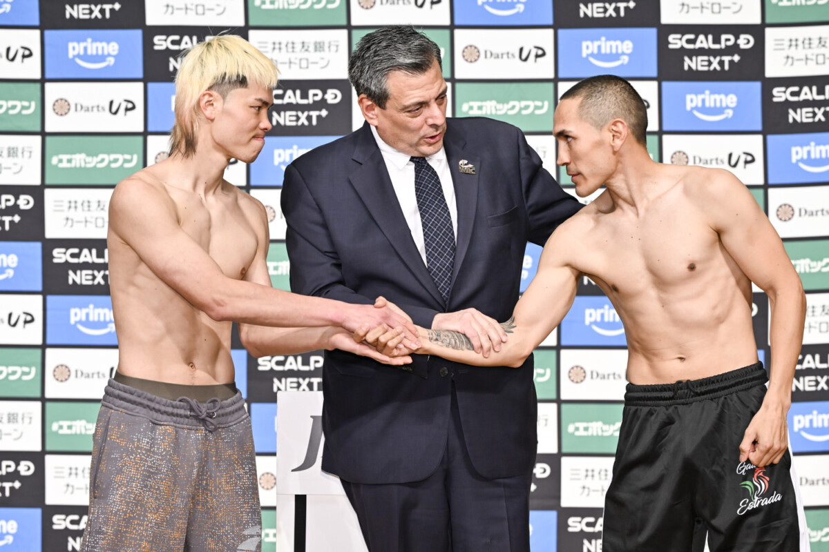 天心はメキシコの"レジェンド”エストラーダに勝てるのか？（写真・山口裕朗）