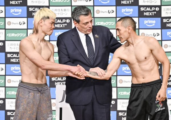 天心はメキシコの"レジェンド”エストラーダに勝てるのか？（写真・山口裕朗）