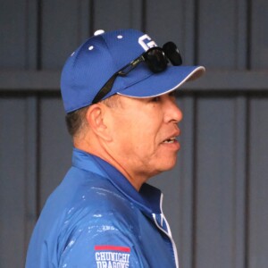 中日の井上監督が苦しい戦いを強いられている（資料写真・黒田史夫）