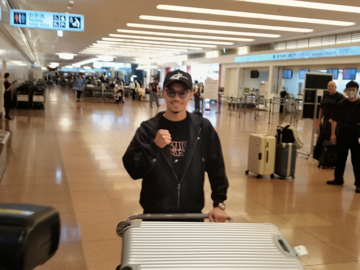 中谷潤人が米ロス合宿から帰国した