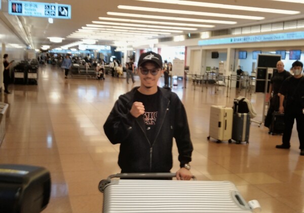 中谷潤人が米ロス合宿から帰国した