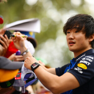 角田裕毅は今なおファンに絶大なる人気を誇るが…（写真・Getty Images / Red Bull Content Pool)