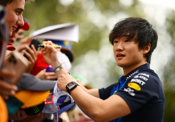 角田裕毅は今なおファンに絶大なる人気を誇るが…（写真・Getty Images / Red Bull Content Pool)