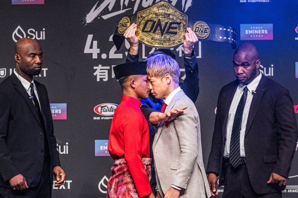 「ONE SAMURAI 1 プレスカンファレンス＆オープンワークアウト 」