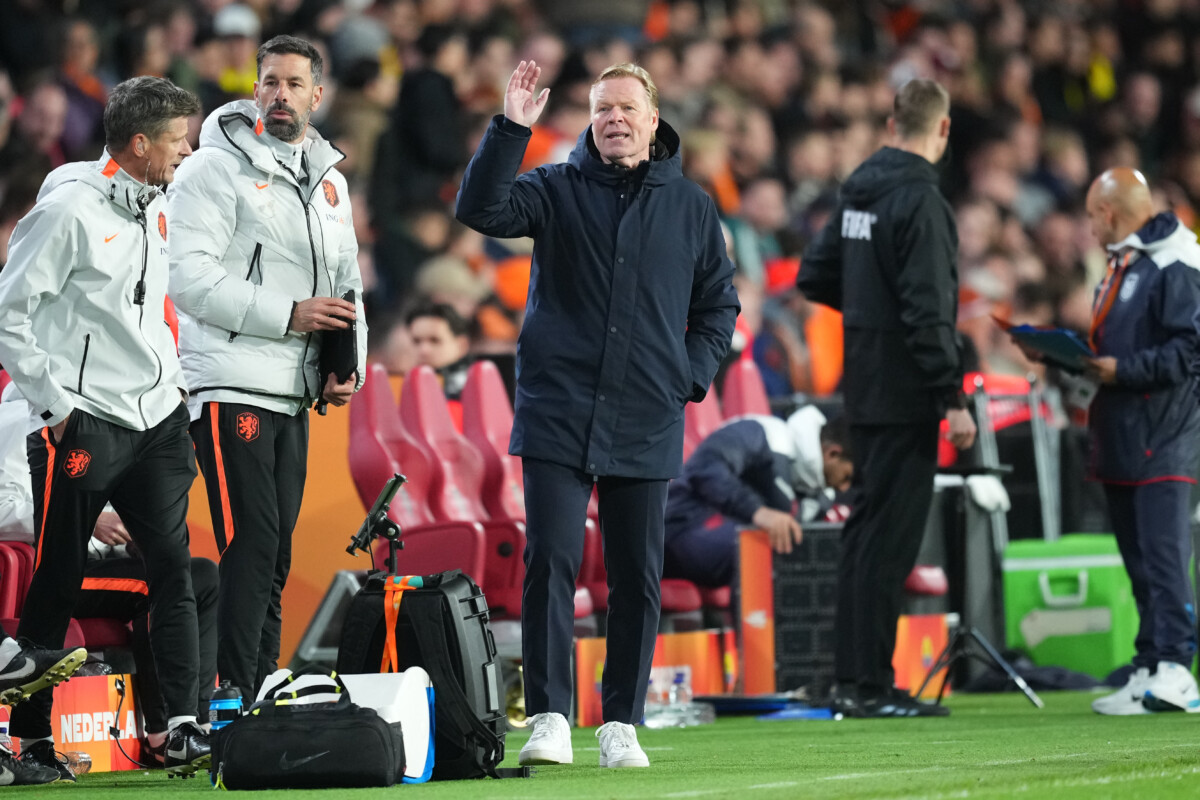 オランダを率いるクーマン監督もイングランド撃破の日本戦を「簡単な戦いにならない」と警戒（写真・AP/アフロ）