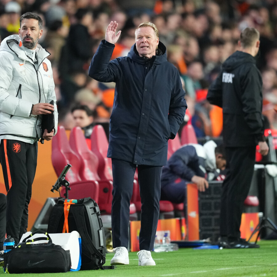 オランダを率いるクーマン監督もイングランド撃破の日本戦を「簡単な戦いにならない」と警戒（写真・AP/アフロ）