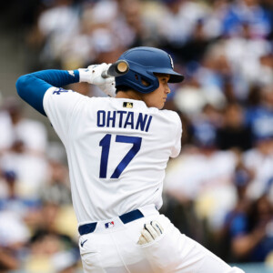 大谷が2試合連続の先頭打者アーチ。サイヤング賞2度受賞のデグロムから打った（写真・ＡＰ/アフロ）