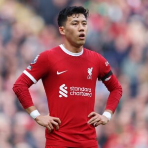 左足の怪我で離脱していた遠藤航がW杯にギリギリ間に合うのか？（写真：REX/アフロ）