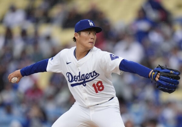 山本由伸がメッツ戦で今季ノーヒットノーラン達成の期待を抱かせる好投を見せる（資料写真・AP/アフロ）