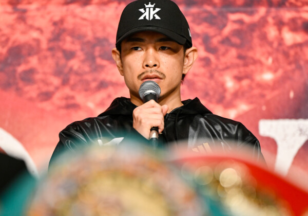 レジェンドの井岡一翔が井上拓真陣営の主張に反論（写真・山口裕朗）