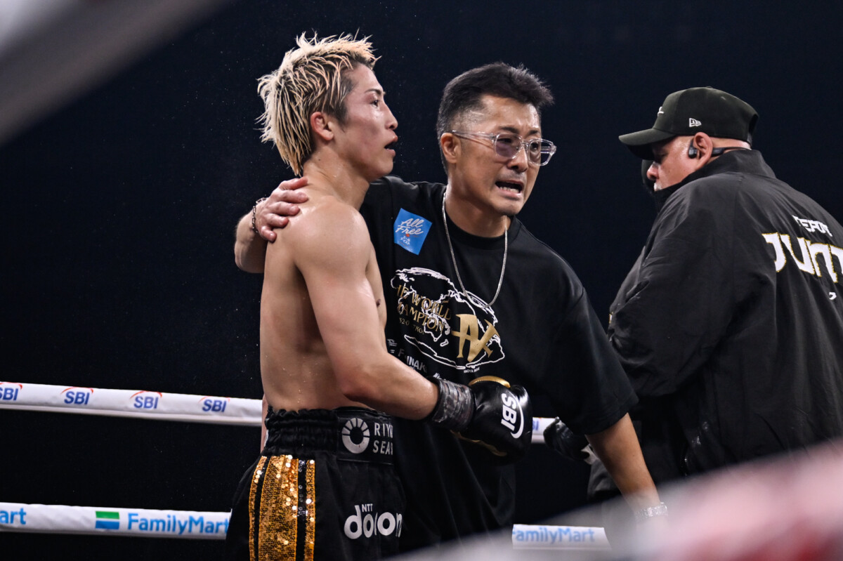 井上尚弥の引退プランを父で専属トレーナーの真吾氏が明かす（写真・山口裕朗）